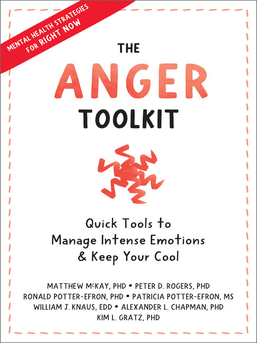 Title details for The Anger Toolkit by Matthew McKay - Available